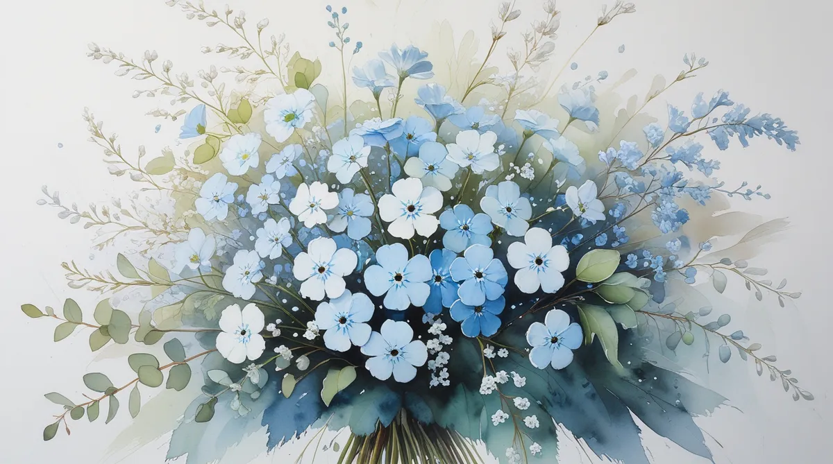 Bunch of Forget me nots