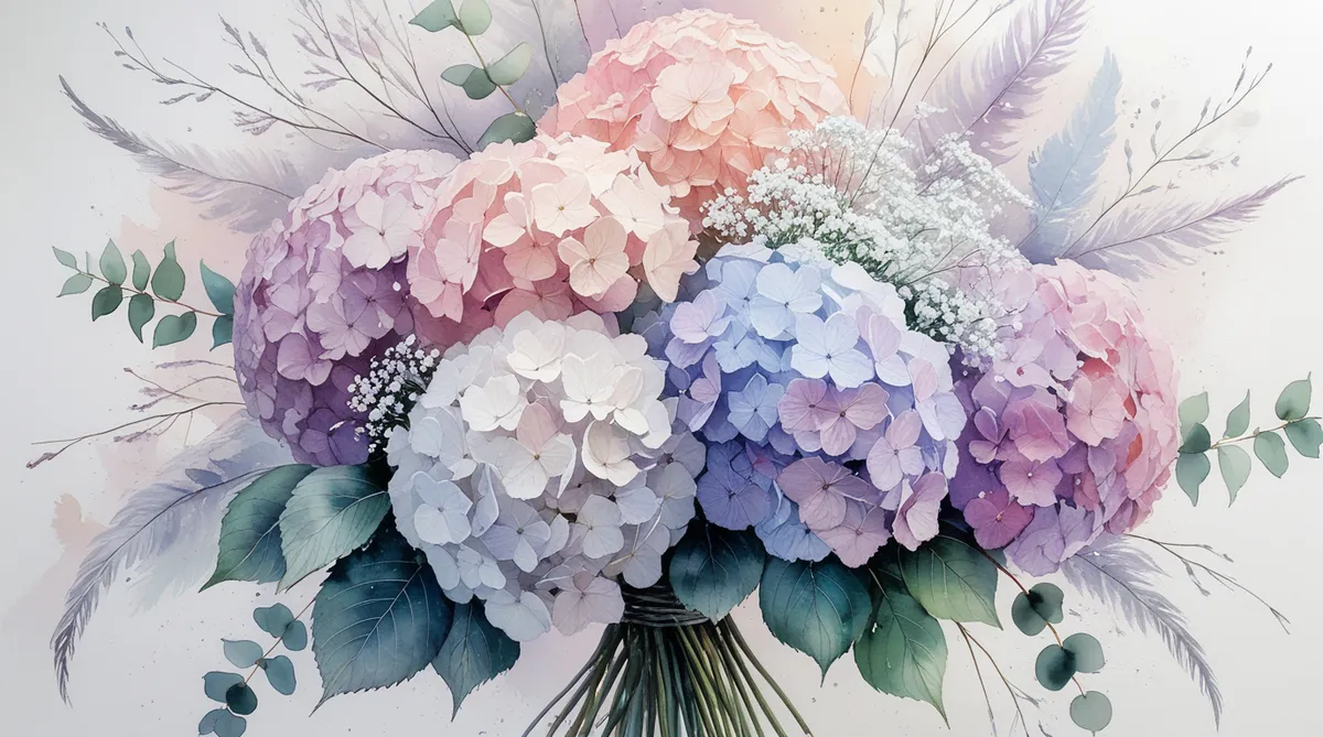 Bunch of Hydrangea