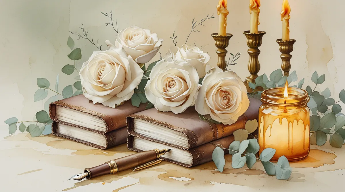 Vintage journal prompts for grief